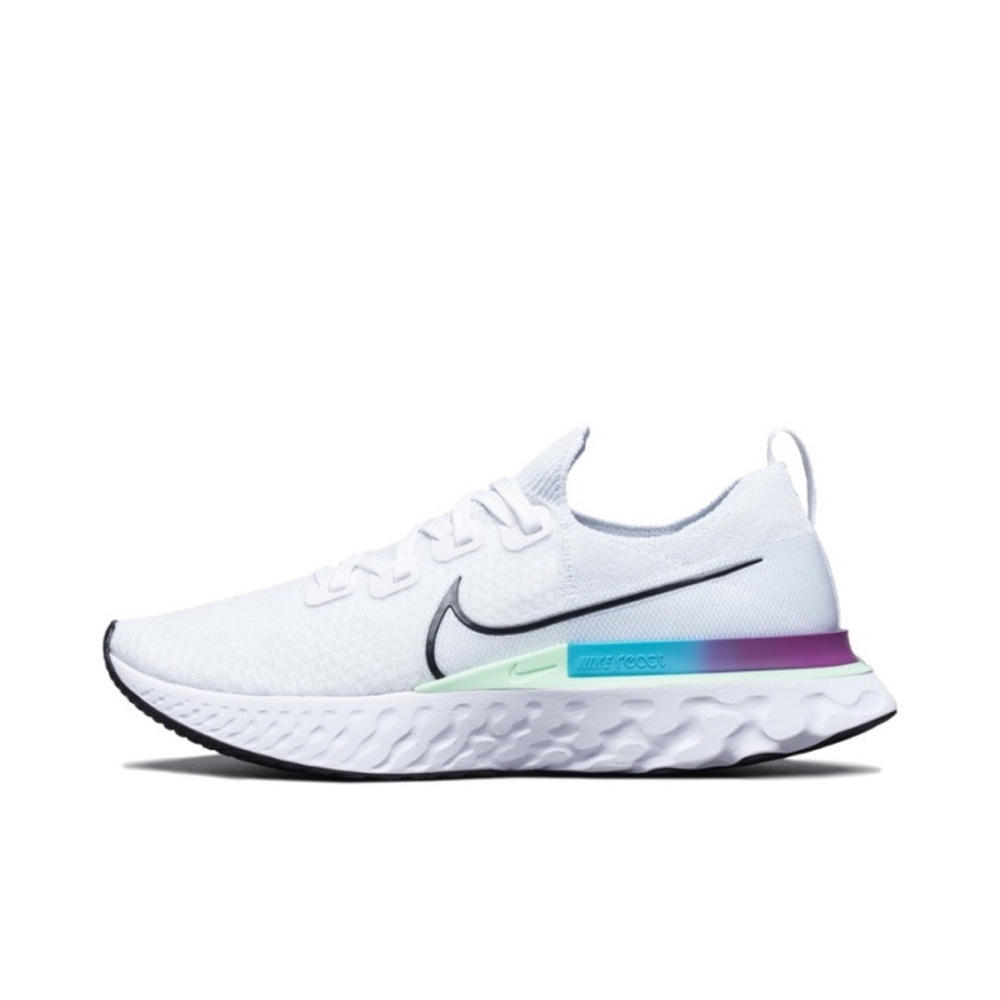 NIB Nike React Infinity Run White Vapor Green, Size 7.5